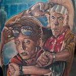 Tattoos - back to the future 1 & 2 combined - 120598